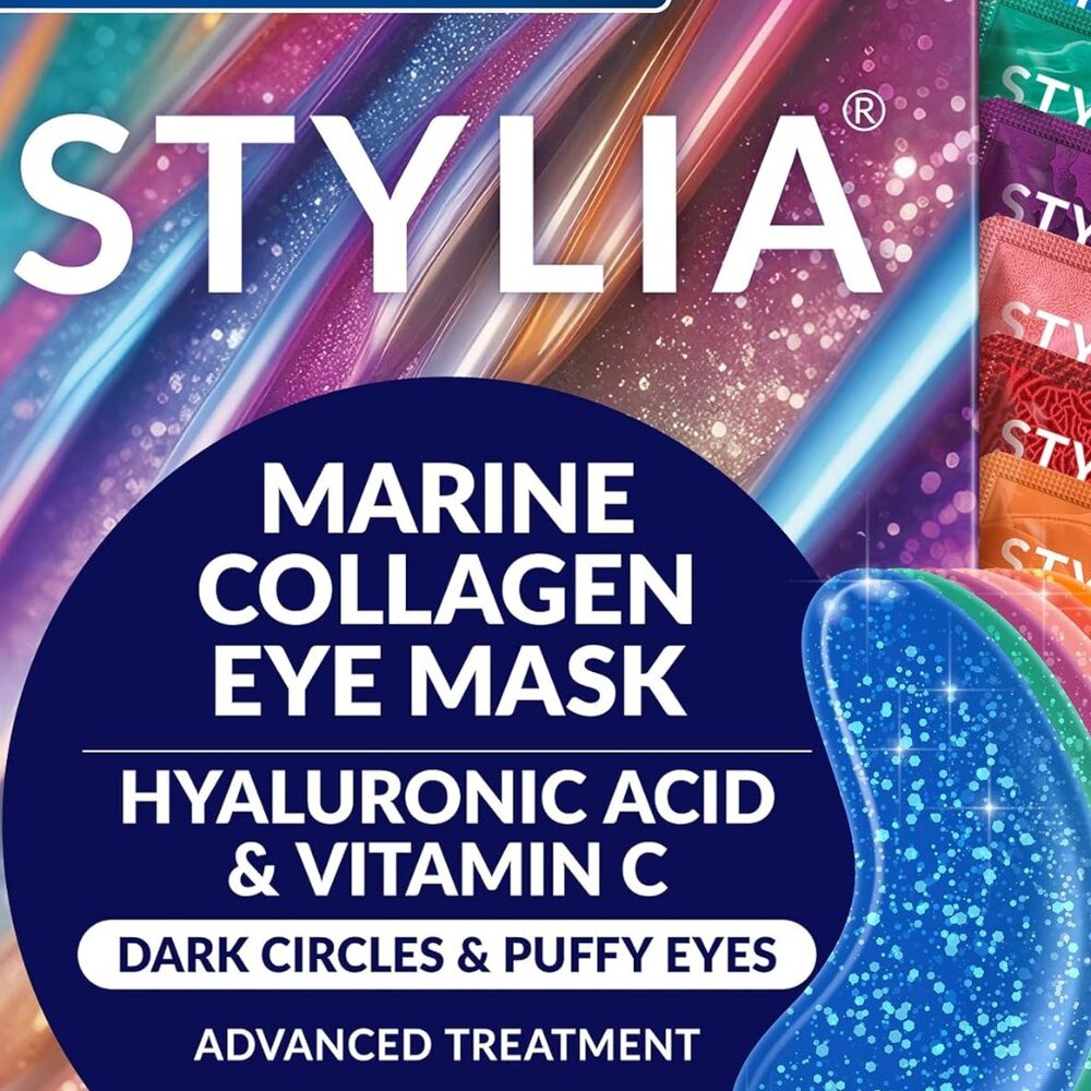 Stylia Marine Collagen Vitamin C Under Eye Patches 6 Pairs